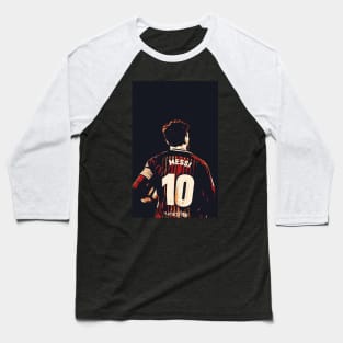 Leo Messi Barcelona Baseball T-Shirt